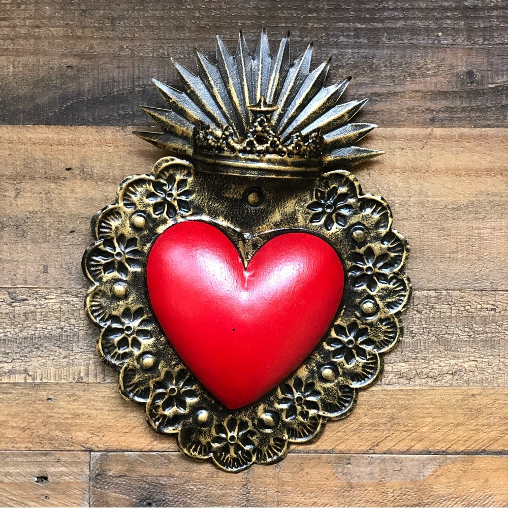 Mexican Heart HandCrafted 6.5” x 8.5”